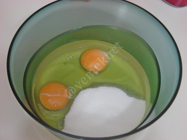 Portakal Soslu Kek - Yapılışı (2/20) 