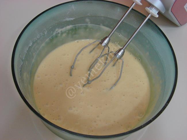 Portakal Soslu Kek - Yapılışı (6/20) 