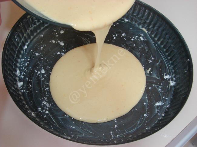 Portakal Soslu Kek - Yapılışı (8/20) 