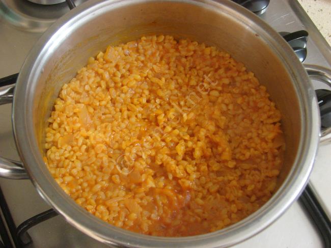 Bulgur Pilavı - Yapılışı (8/12) 