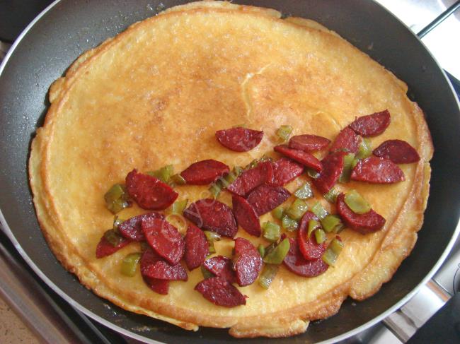 Karışık Omlet - Yapılışı (10/16) 