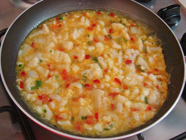 Karnabaharlı Omlet - Yapılışı (6/12) 