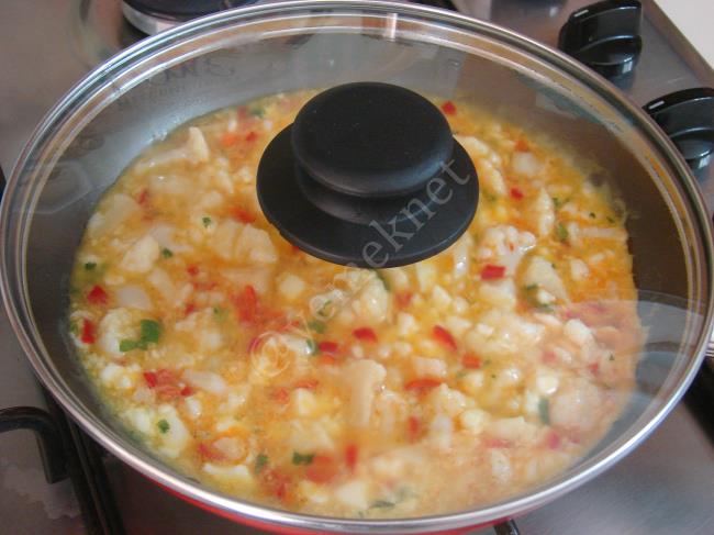 Karnabaharlı Omlet - Yapılışı (7/12) 