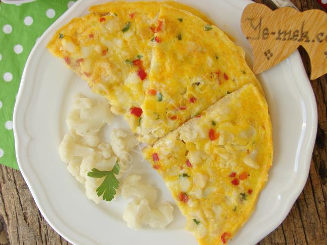 Karnabaharlı Omlet - Yapılışı (9/12) 
