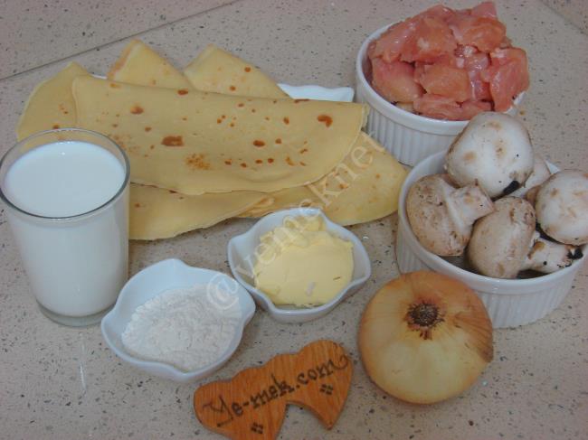 Tavuklu Krep Kebabı - Yapılışı (1/16) 