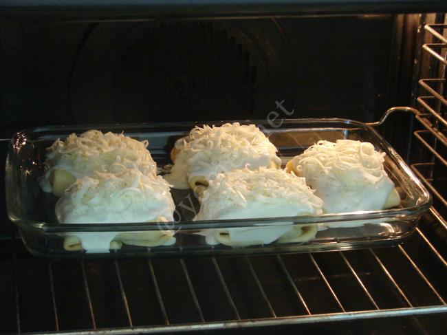 Tavuklu Krep Kebabı - Yapılışı (12/16) 