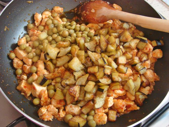 Tavuklu Sultan Kebabı - Yapılışı (7/20) 