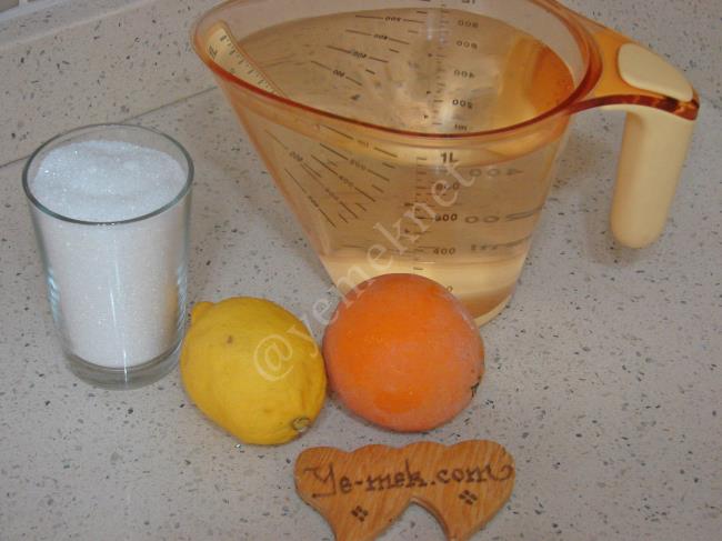1 Limon 1 Portakaldan 3 Litre Limonata - Yapılışı (1/12) 