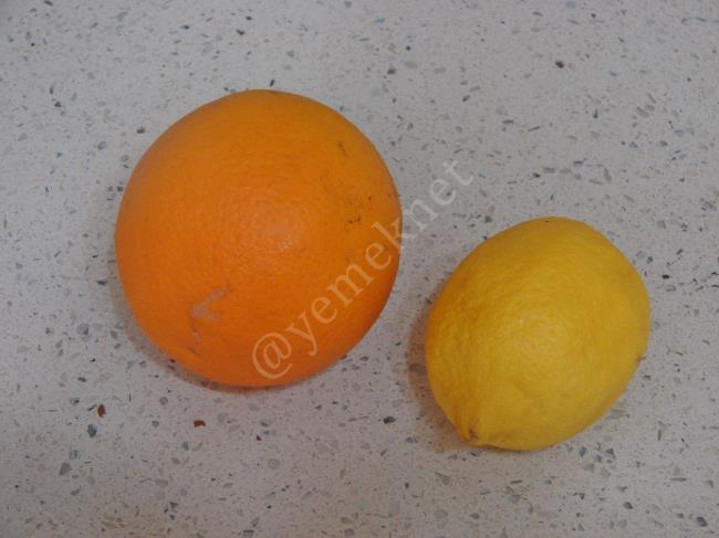 1 Limon 1 Portakaldan 3 Litre Limonata - Yapılışı (2/12) 