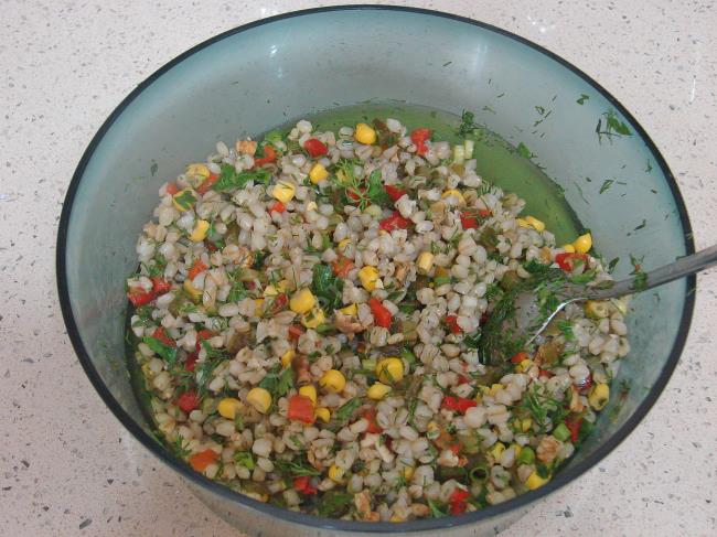 Buğday Salatası - Yapılışı (5/8) 