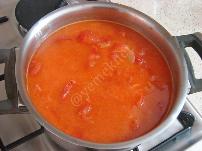 Közlenmiş Domates Çorbası - Yapılışı (11/16) 