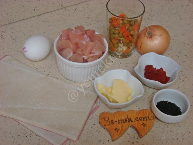 Tavuklu Talaş Kebabı - Yapılışı (1/20) 