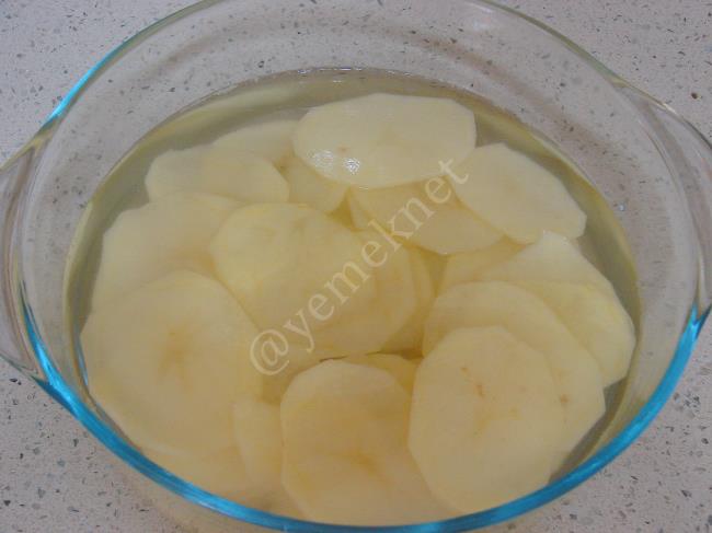 Fırında Patates Cipsi - Yapılışı (3/12) 