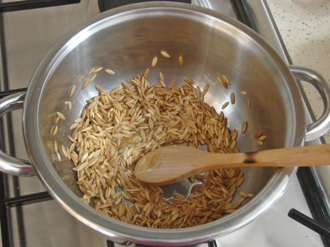 Köz Patlıcanlı Tavuk Salatası - Yapılışı (3/12) 