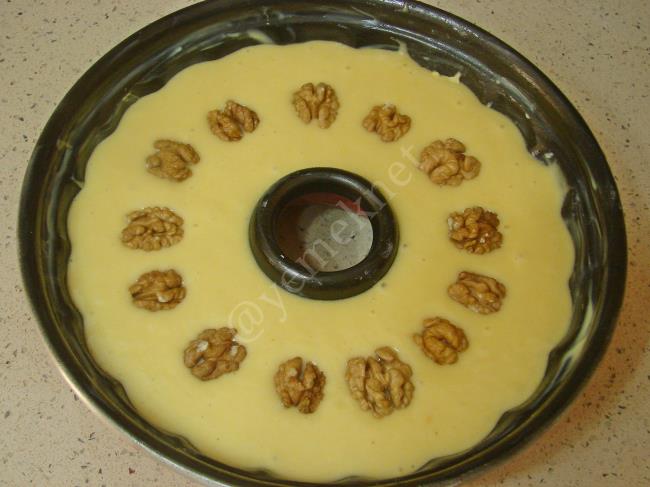 Mısır Unlu Kek - Yapılışı (10/16) 