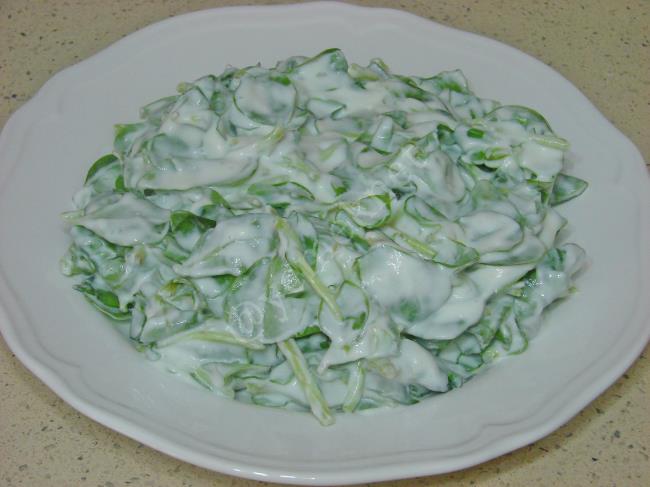 Yoğurtlu Semizotu Yatağında Bulgur Köftesi - Yapılışı (20/24) 