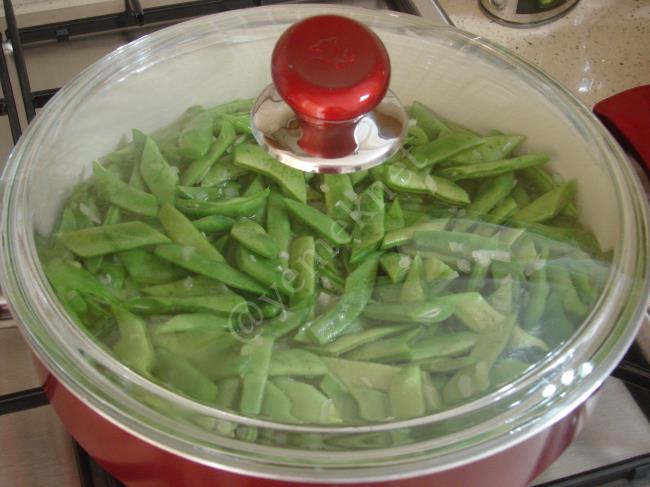 Barbunyalı Taze Fasulye - Yapılışı (5/12) 