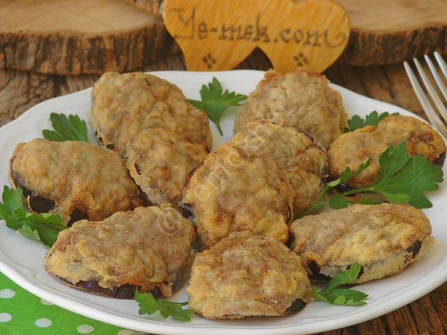 Köfteli Patlıcan Kızartması - Yapılışı (13/16) 