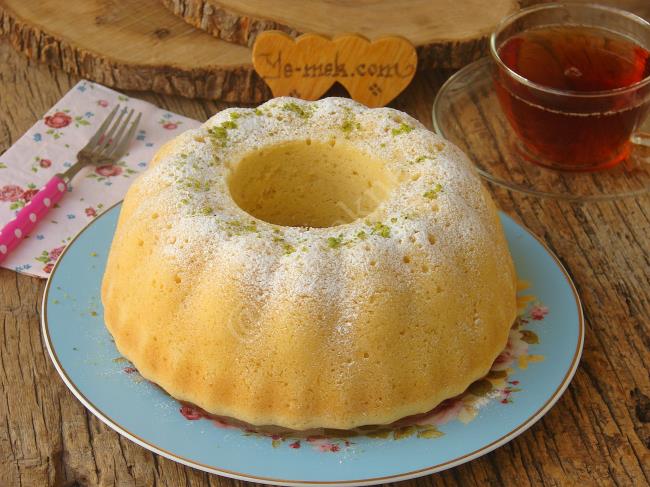 Tereyağlı Limonlu Kek Nasıl Yapılır? (13/16) Resimli Yemek Tarifleri
