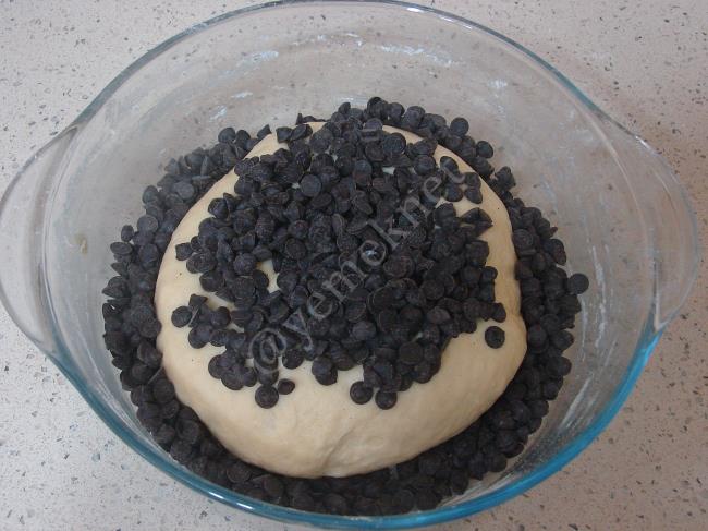 Damla Çikolatalı Poğaça - Yapılışı (8/16) 