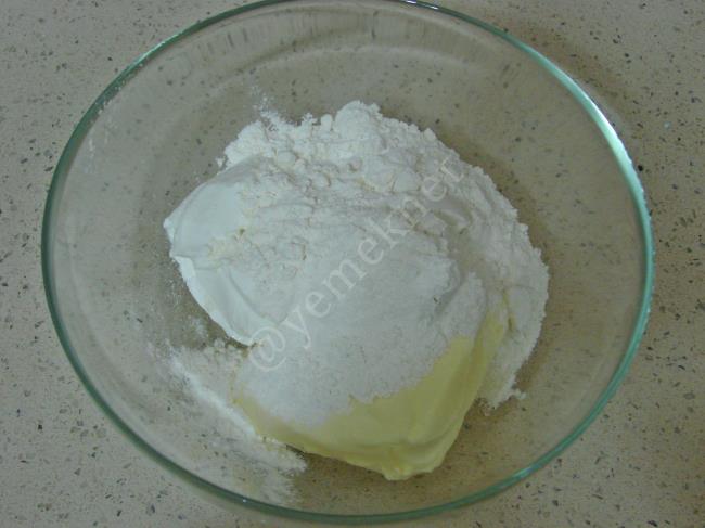 Labneli Tuzlu Kurabiye - Yapılışı (3/12) 