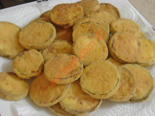 Mısır Unlu Kabak Kızartması - Yapılışı (9/12) 