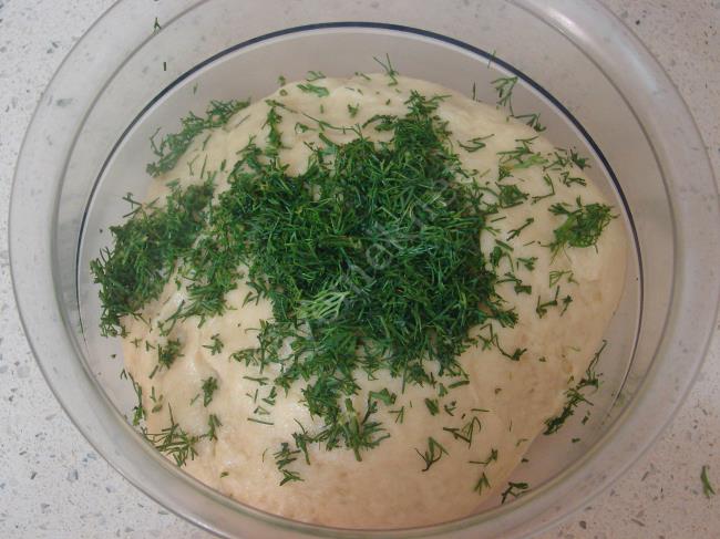 Peynirli Dereotlu Pastane Poğaçası - Yapılışı (8/20) 