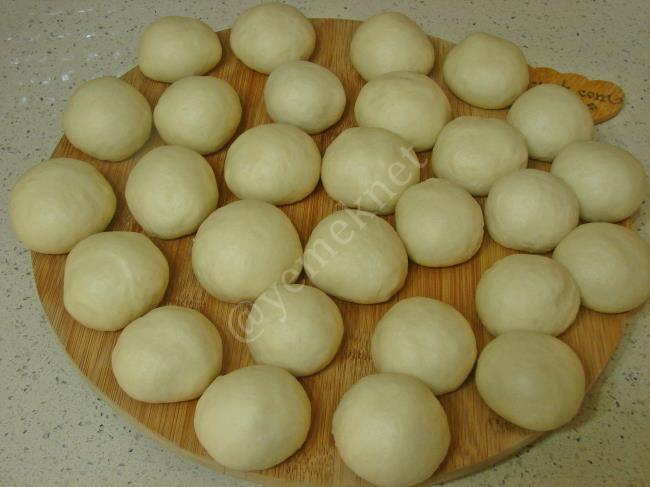 Sulu Pamuk Poğaça - Yapılışı (10/20) 