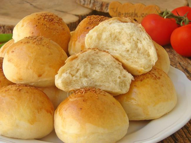 Sulu Pamuk Poğaça - Yapılışı (18/20) 