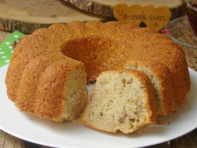 Tahinli Susamlı Kek Nasıl Yapılır? (19/20) Resimli Yemek Tarifleri