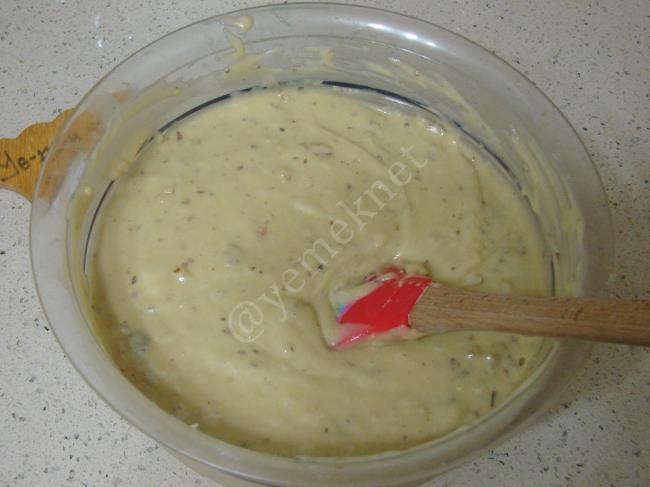 Tahinli Susamlı Kek - Yapılışı (11/20) 