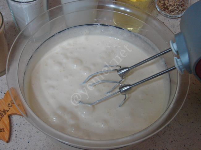 Tahinli Susamlı Kek - Yapılışı (5/20) 