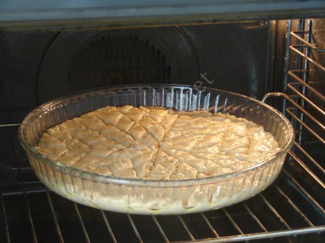 Yalancı Baklava Tatlısı - Yapılışı (14/20) 