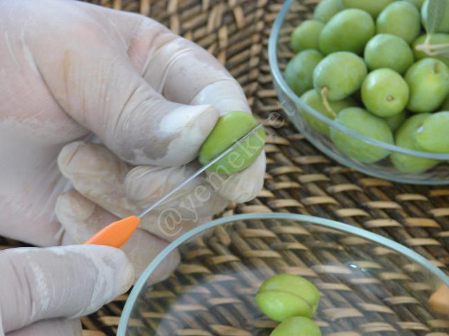 Çizik Yeşil Zeytin - Yapılışı (5/12) 