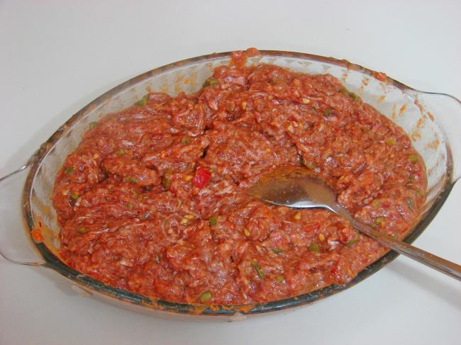 Ekmek Üstü Lahmacun - Yapılışı (4/12) 