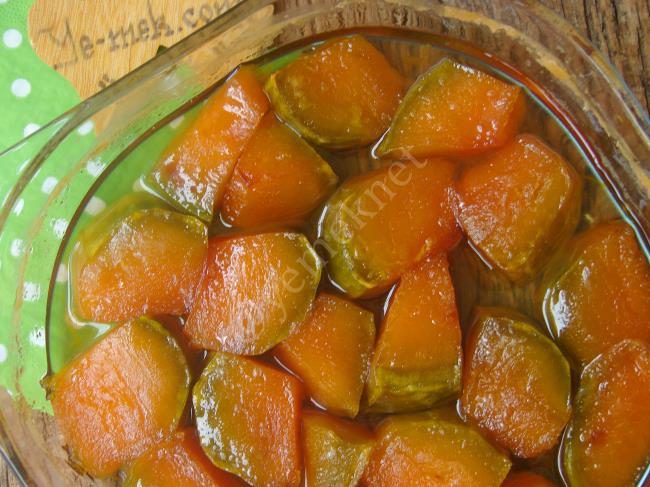 Fırında Kabak Tatlısı - Yapılışı (10/12) 