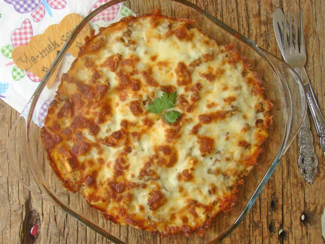 Fırında Kıymalı Yumurtalı Patates - Yapılışı (9/12) 