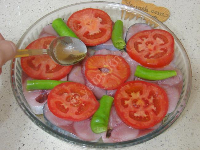 Fırında Palamut Yemeği - Yapılışı (8/12) 