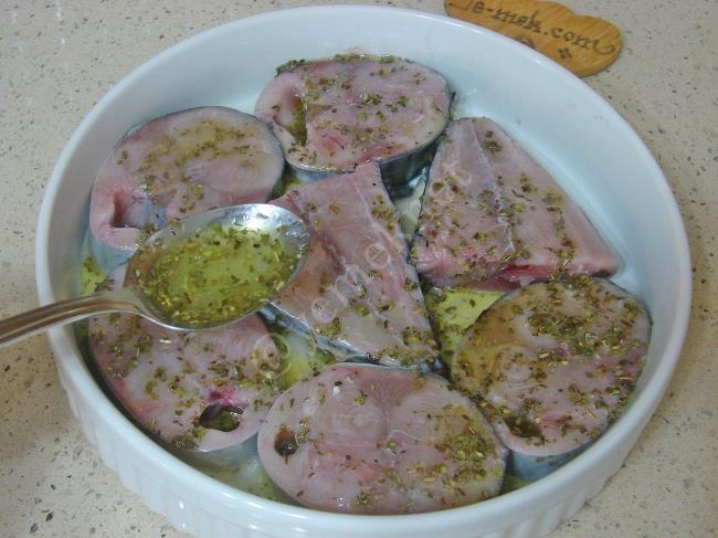 Fırında Soslu Palamut - Yapılışı (7/12) 