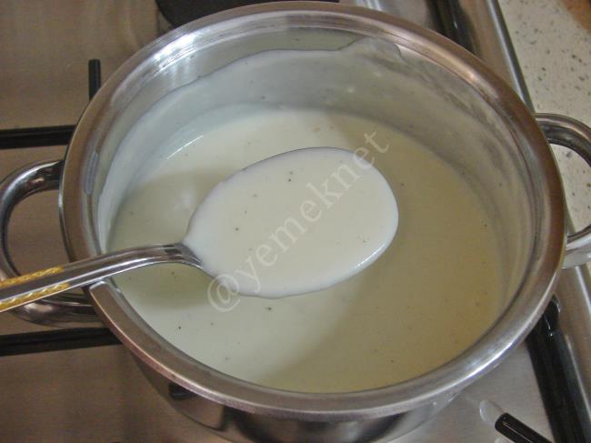 Fırında Beşamel Soslu Karnabahar Graten - Yapılışı (7/16) 