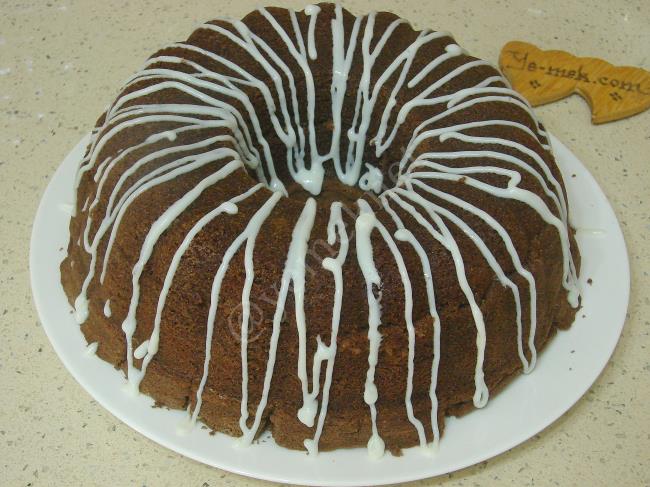 İçi muhallebili Kek - Yapılışı (16/20) 