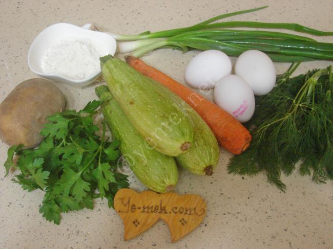 Karışık Sebzeli Mücver - Yapılışı (1/12) 