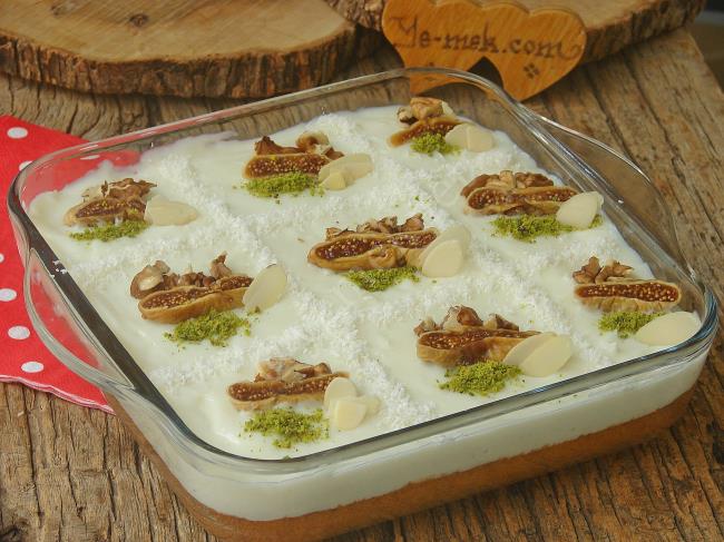 Kremalı İncirli Kek Tarifi (Resimli Anlatım) Yemek Tarifleri