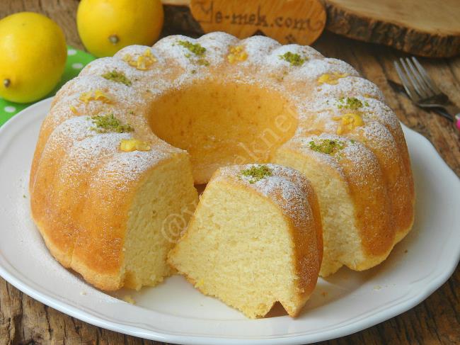 Limonlu Pamuk Kek Tarifi, Nasıl Yapılır? (Resimli) Yemek Tarifleri