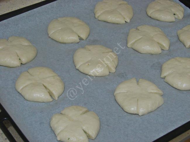 Mayalı Yoğurtlu Poğaça - Yapılışı (13/20) 