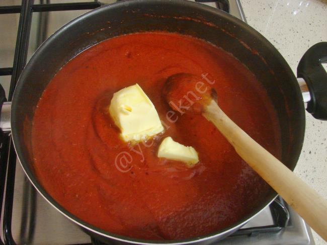 Domatesli Fırın Makarna - Yapılışı (6/20) 