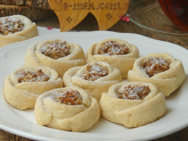 Elmalı Gül Kurabiye - Yapılışı (17/20) 