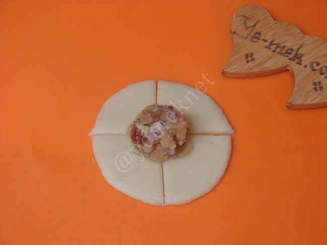 Elmalı Gül Kurabiye - Yapılışı (9/20) 