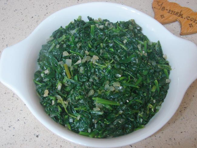 Fırında Kremalı Ispanak Graten - Yapılışı (5/12) 