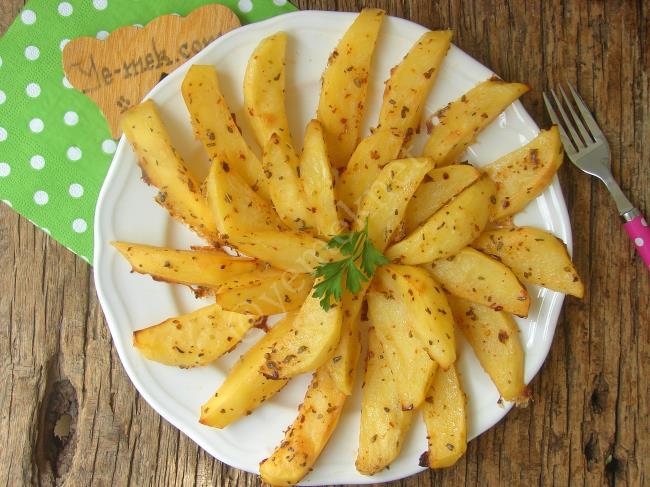 Fırında Yoğurtlu Patates Kızartması - Yapılışı (10/12) 